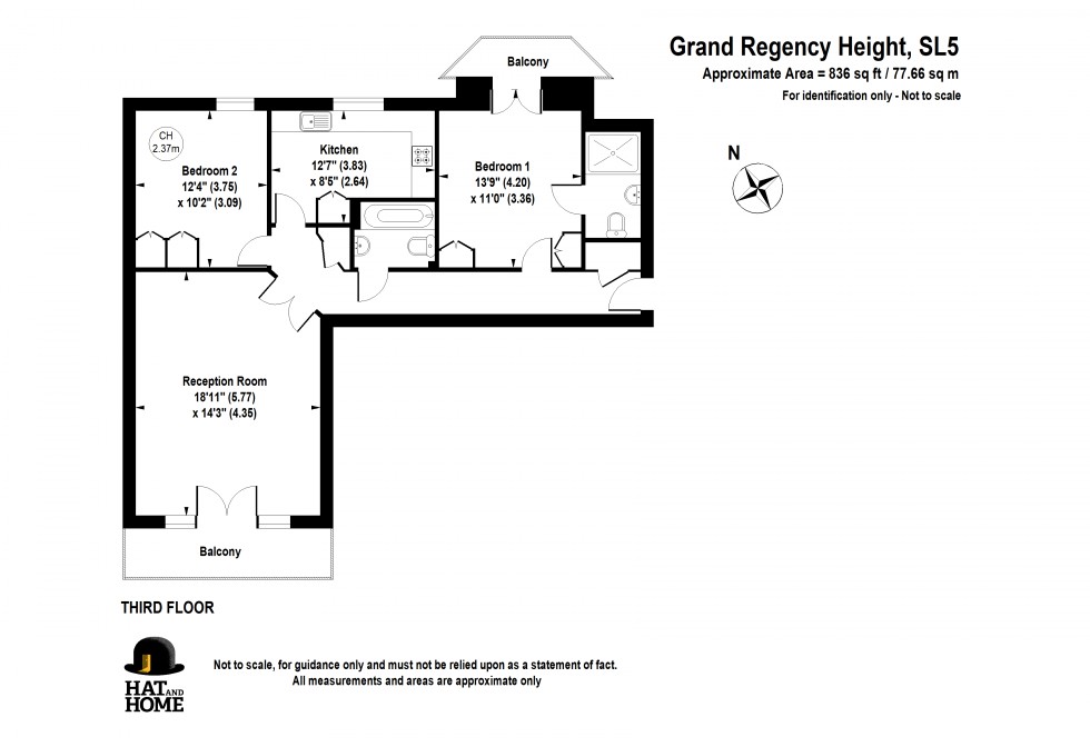 Floorplan for Ascot, Berkshire
