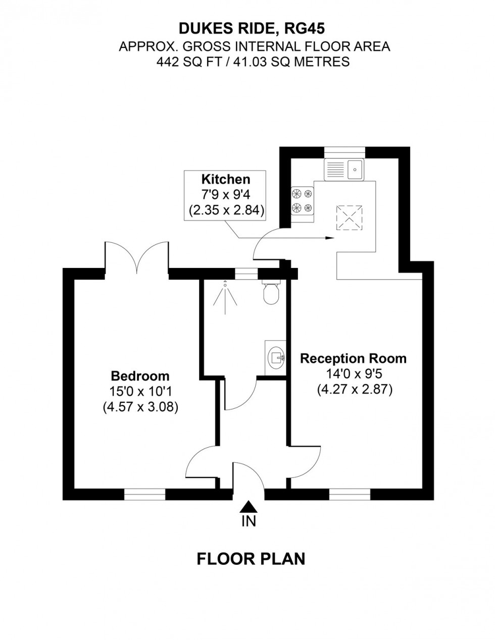 Floorplan for Crowthorne, Berkshire