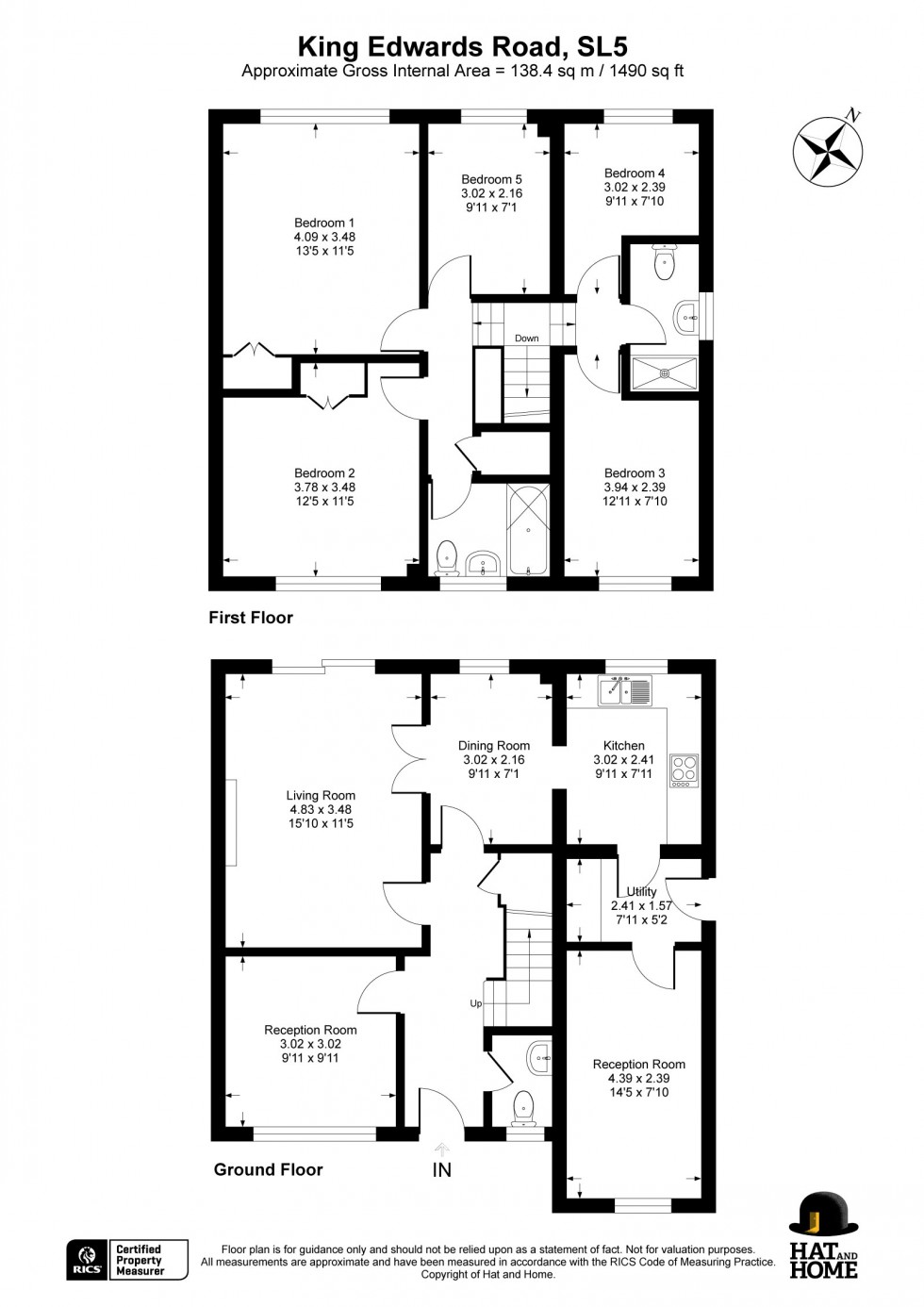 Floorplan for Ascot, Berkshire
