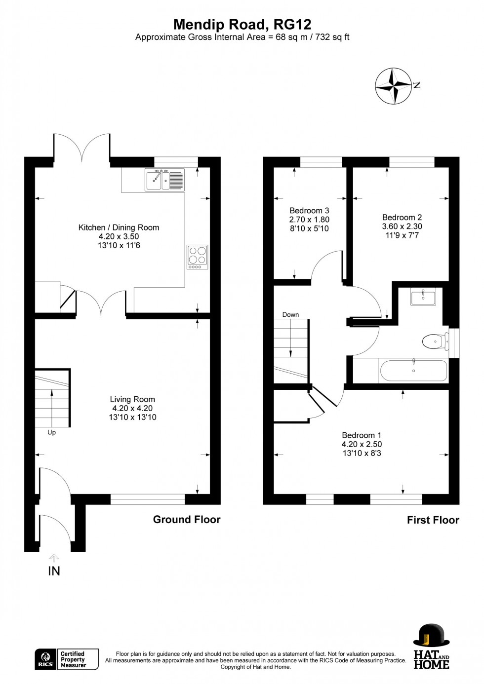Floorplan for Bracknell, Berkshire