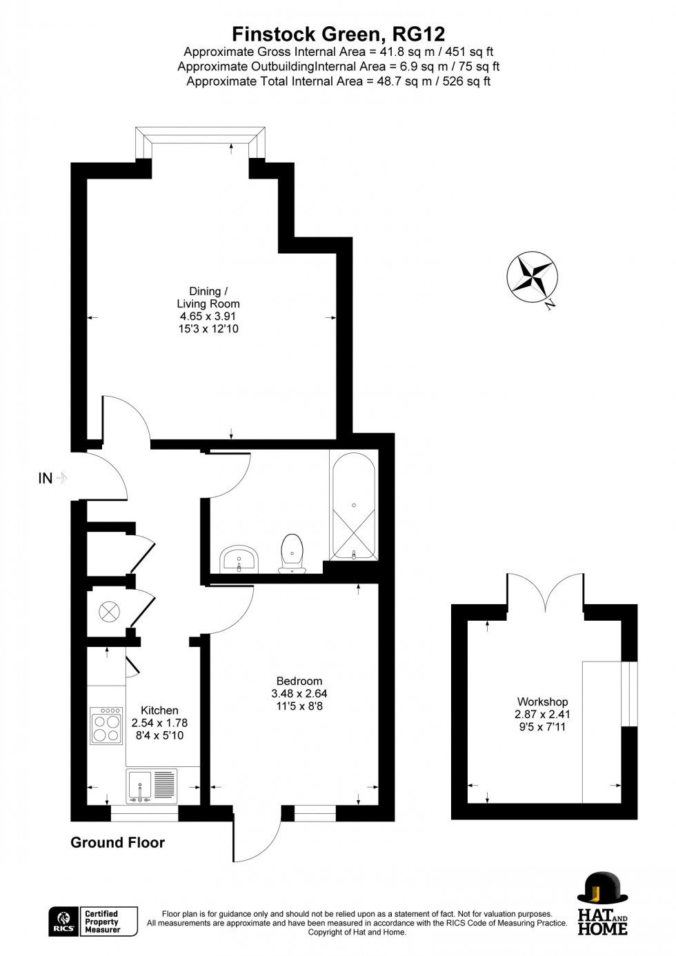 Floorplan for Bracknell, Berkshire
