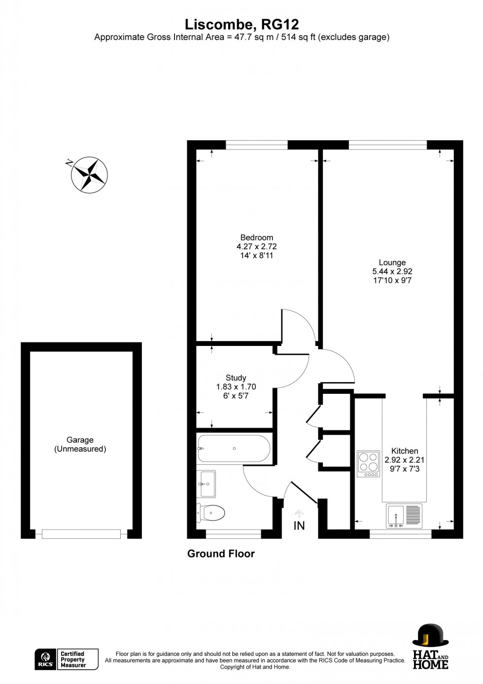 Floorplan for Bracknell, Berkshire