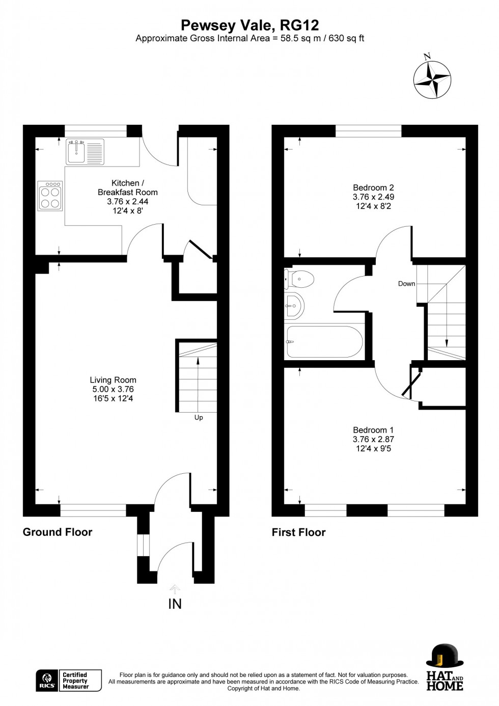 Floorplan for Bracknell, Berkshire