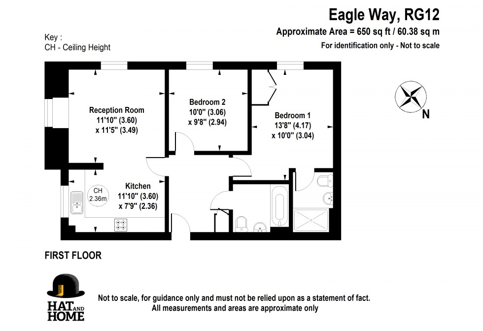 Floorplan for Bracknell, Berkshire