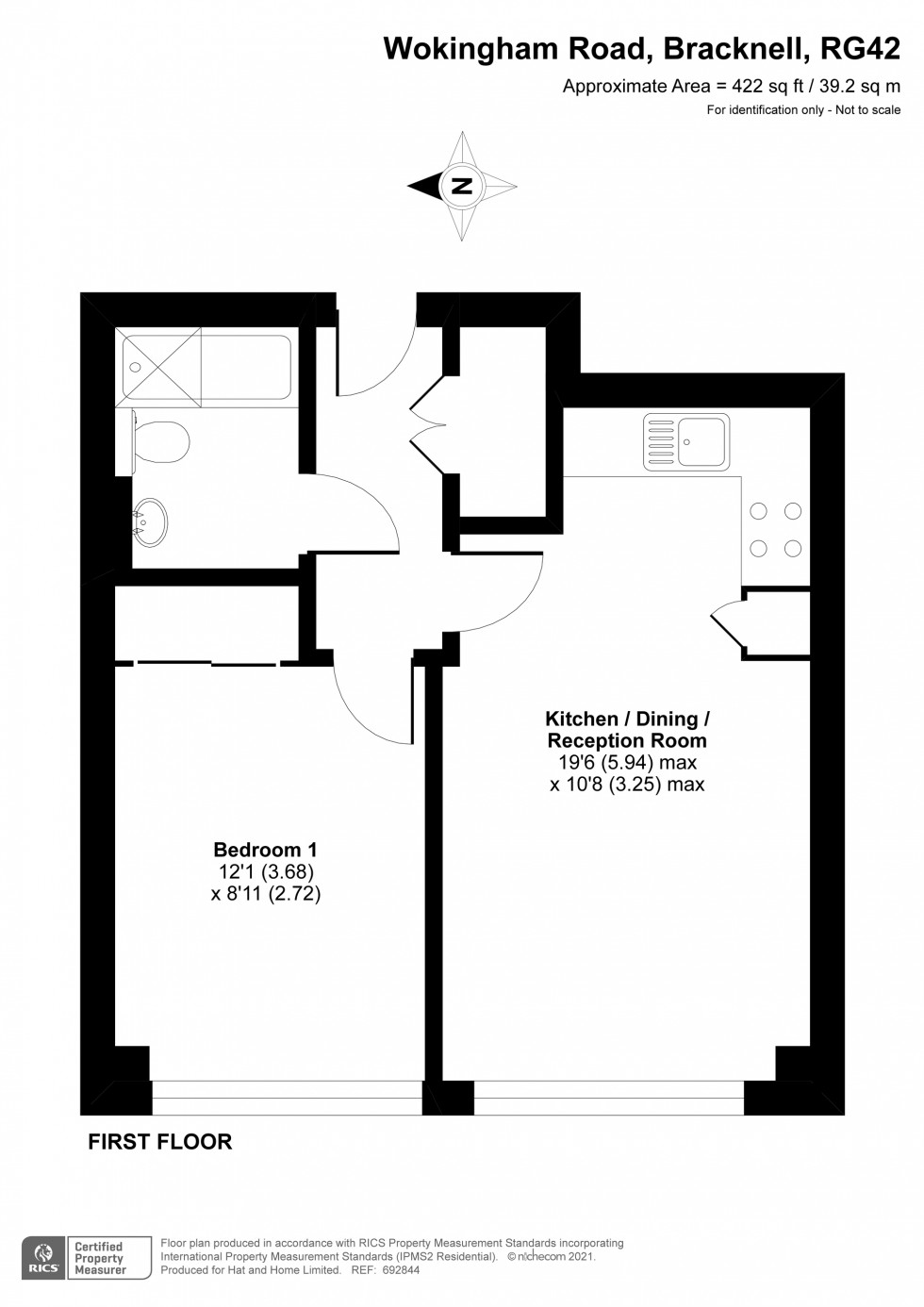 Floorplan for Bracknell, Berkshire