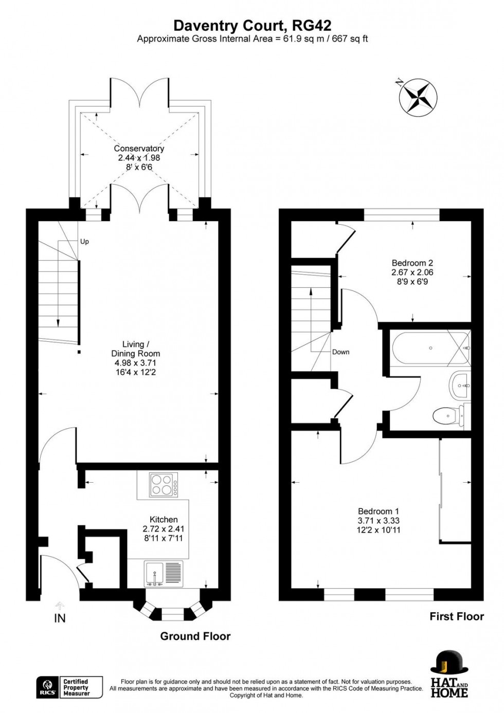 Floorplan for Bracknell, Berkshire