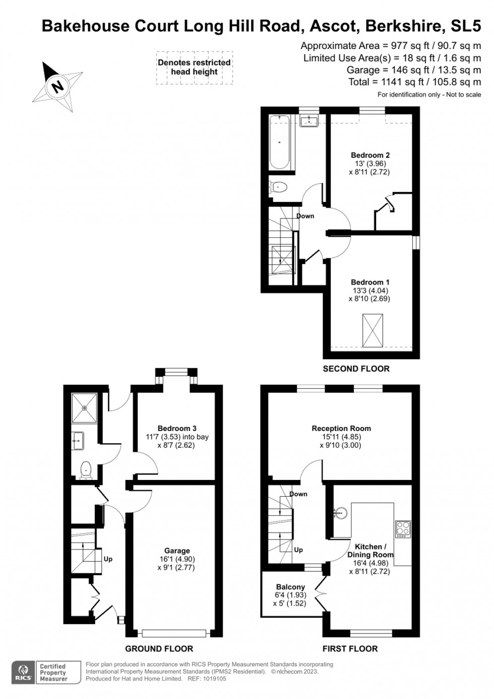Floorplan for Ascot, Berkshire