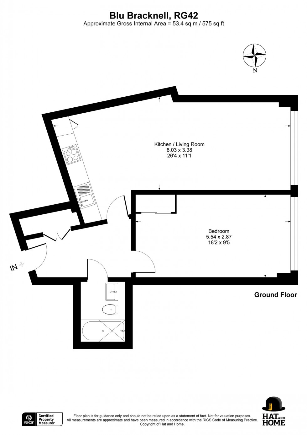 Floorplan for Bracknell, Berkshire