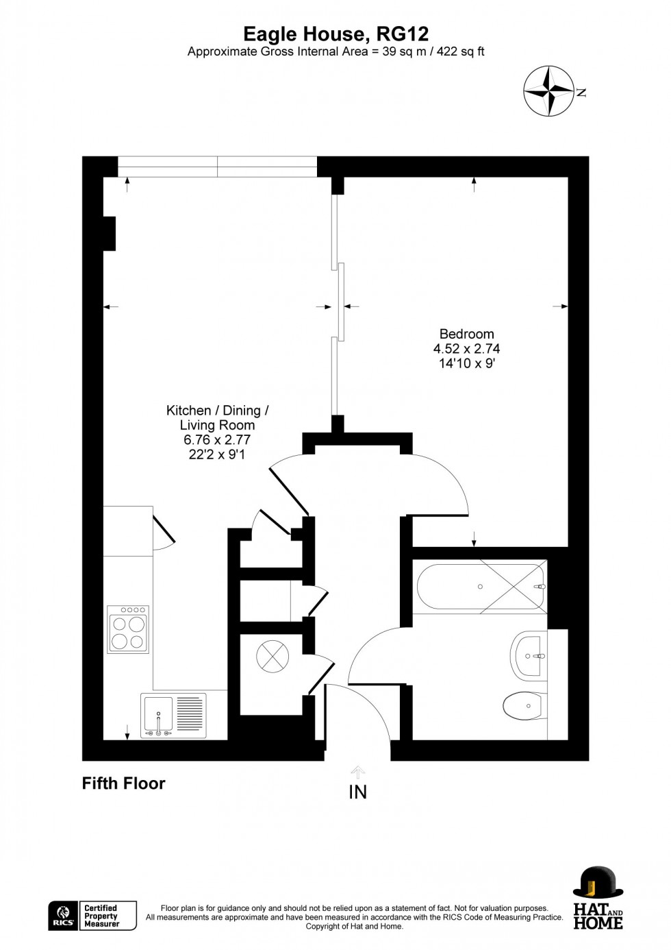 Floorplan for Bracknell, Berkshire