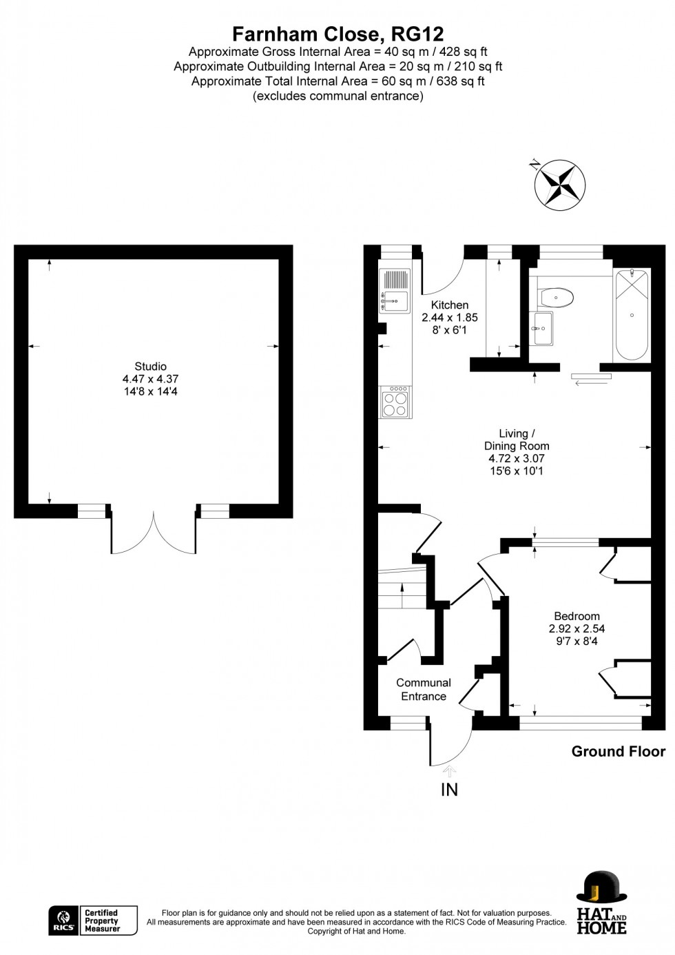 Floorplan for Bracknell, Berkshire
