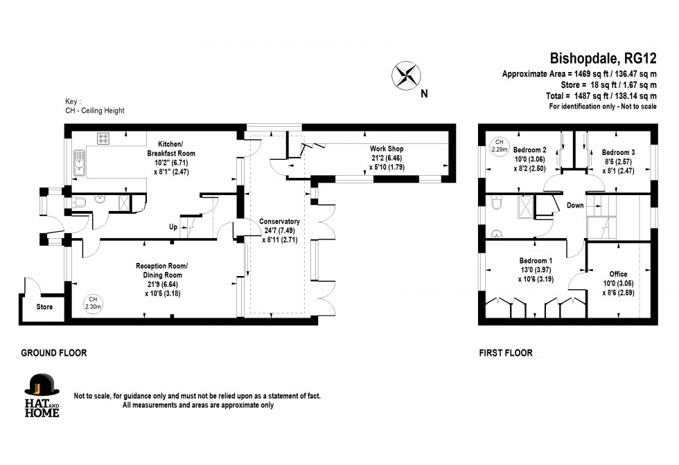 Floorplan for Bracknell, Berkshire