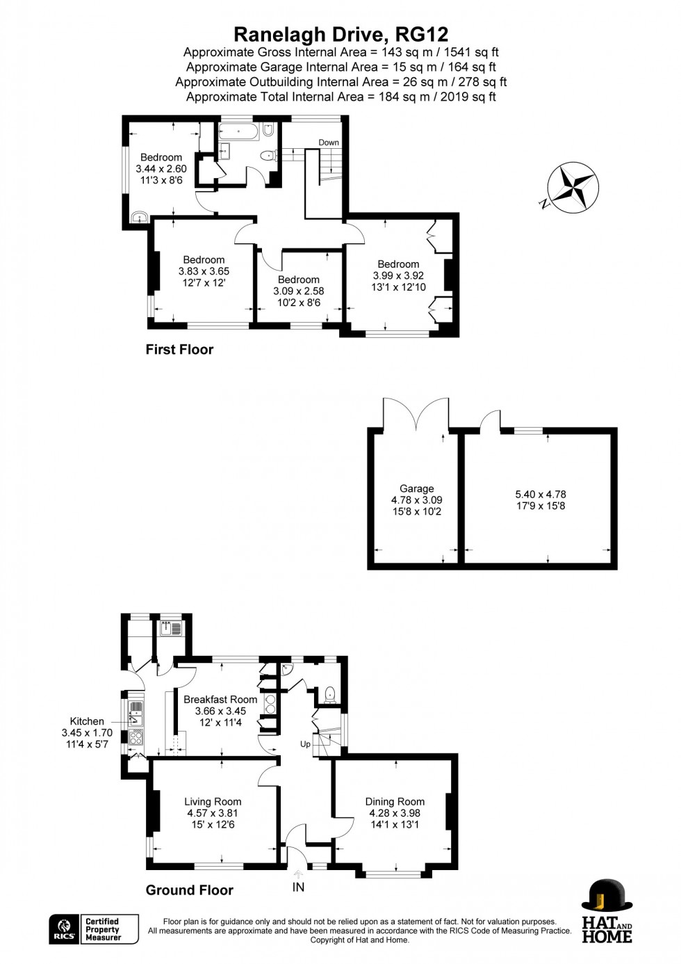 Floorplan for Bracknell, Berkshire
