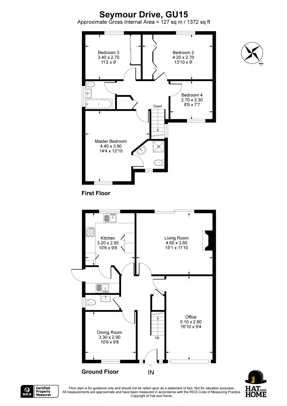 Floorplan for Camberley, Surrey