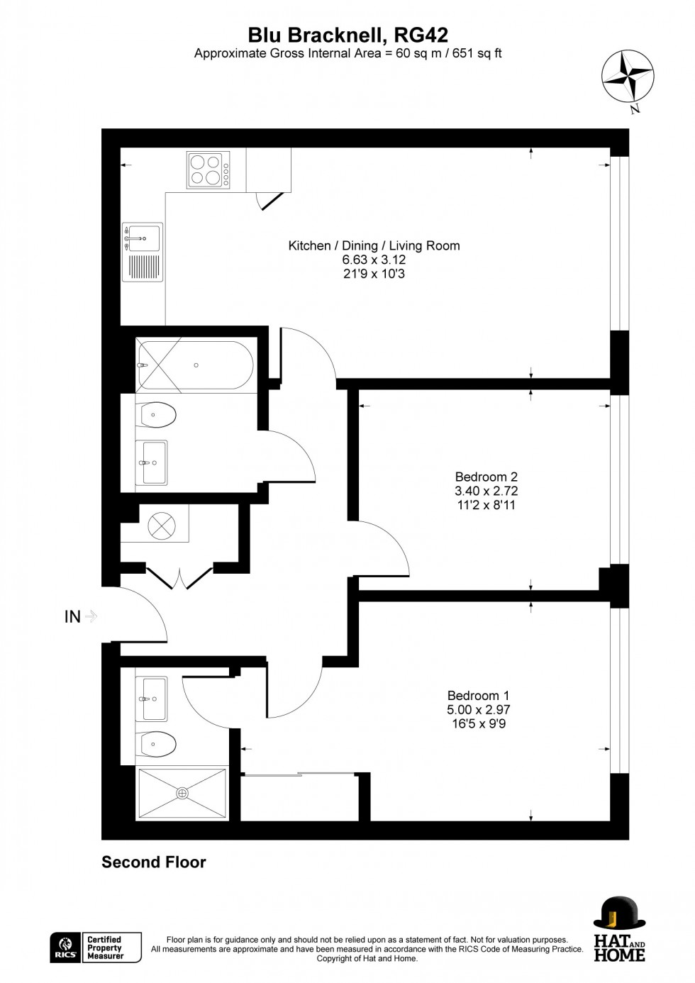 Floorplan for Bracknell, Berkshire