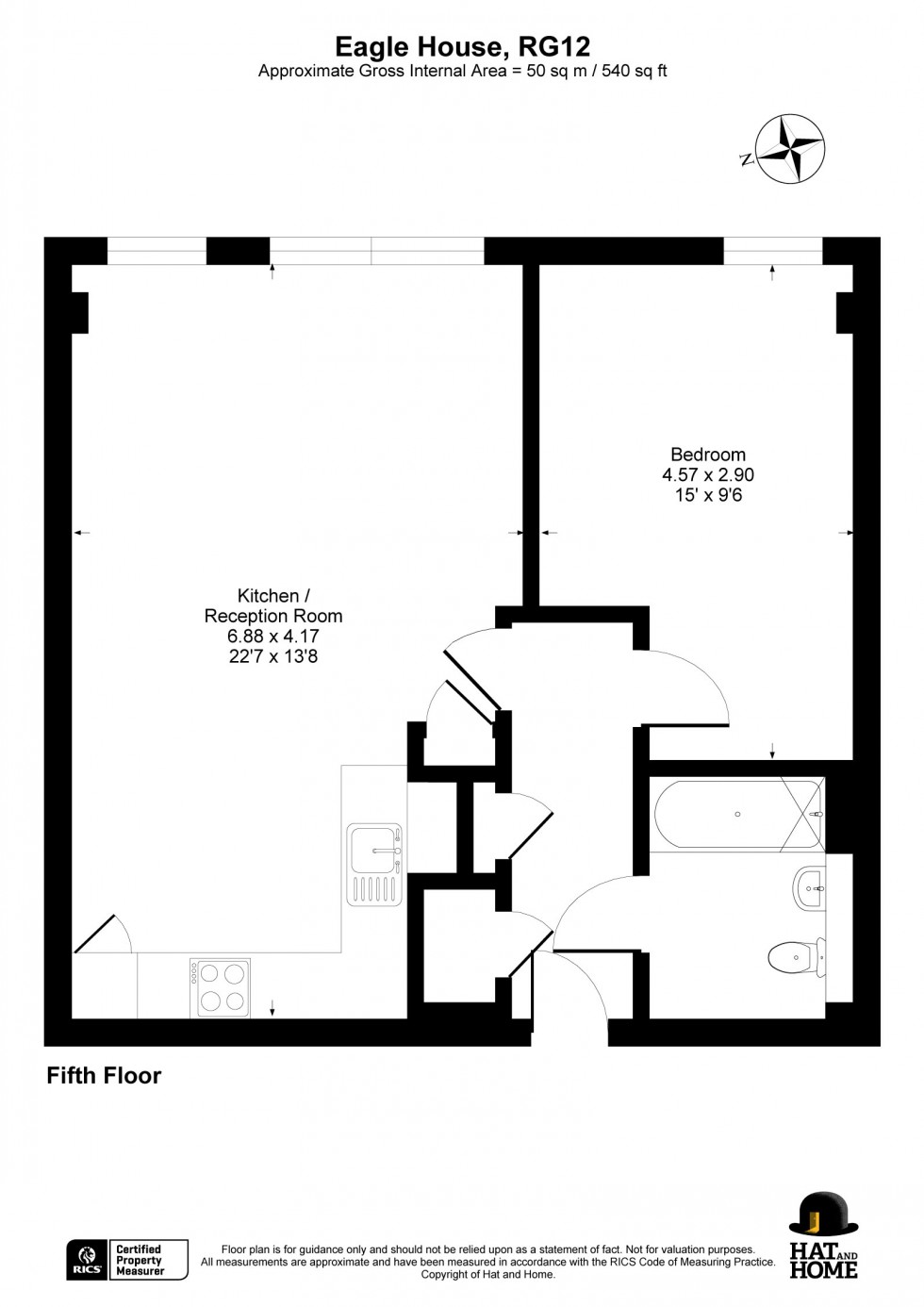 Floorplan for Bracknell, Berkshire