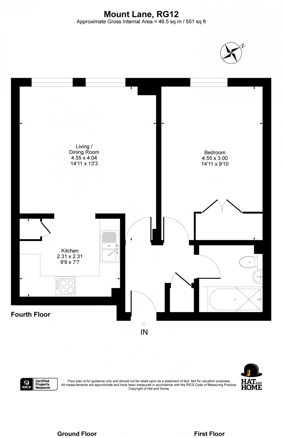 Floorplan for Bracknell, Berkshire