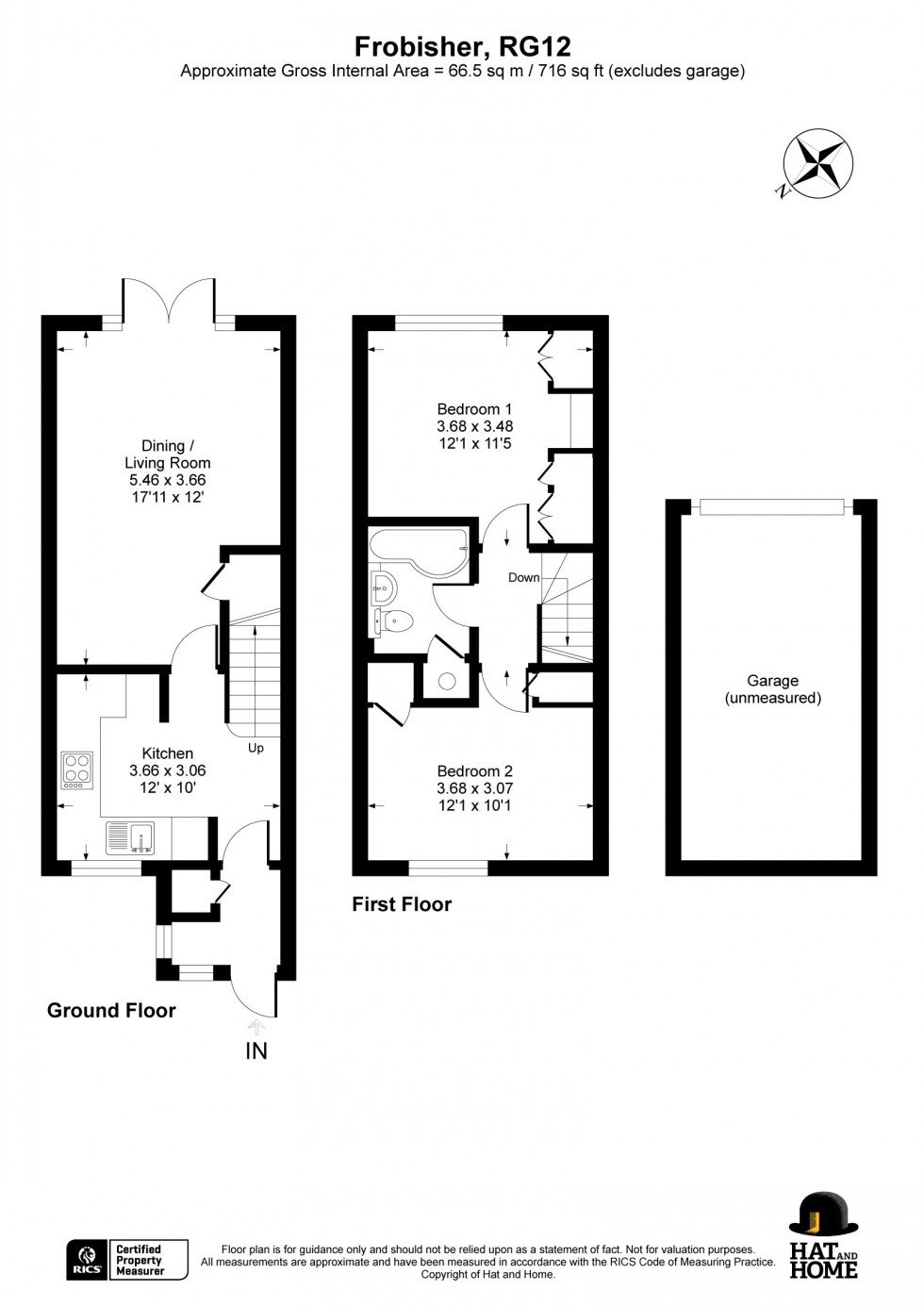 Floorplan for Bracknell, Berkshire