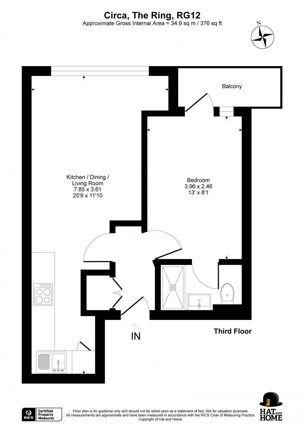 Floorplan for Bracknell, Berkshire