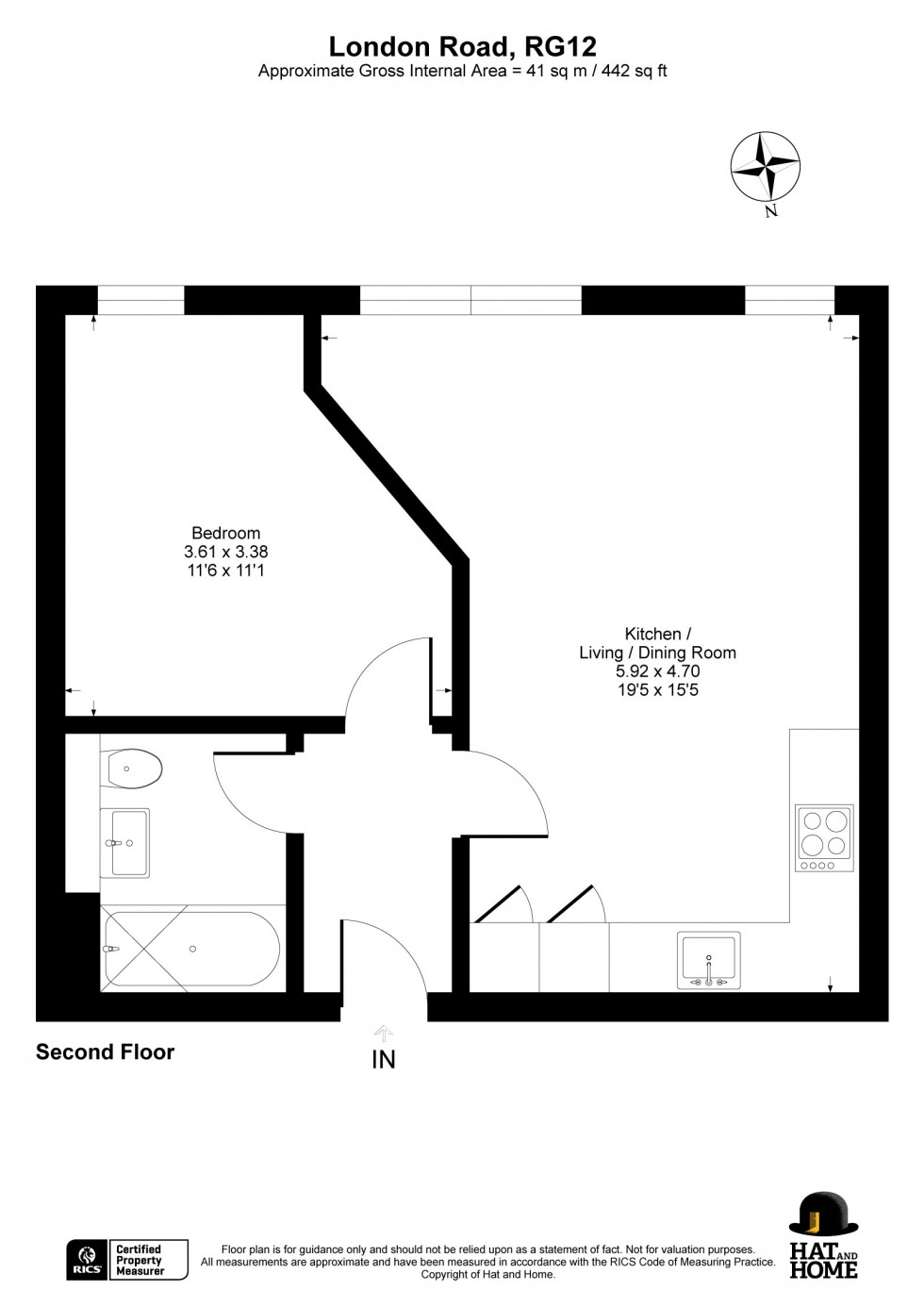 Floorplan for Bracknell, Berkshire