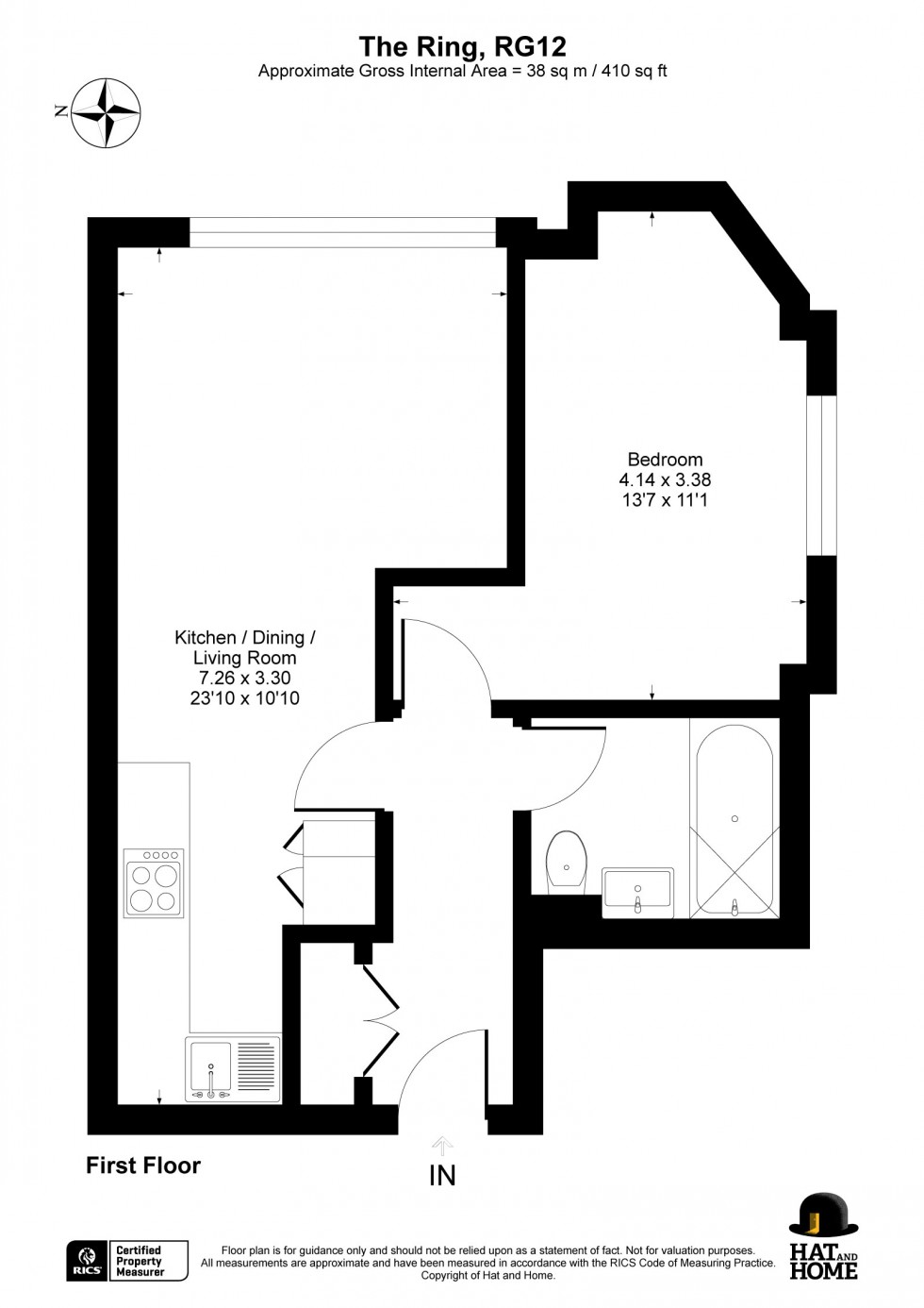 Floorplan for Bracknell, Berkshire
