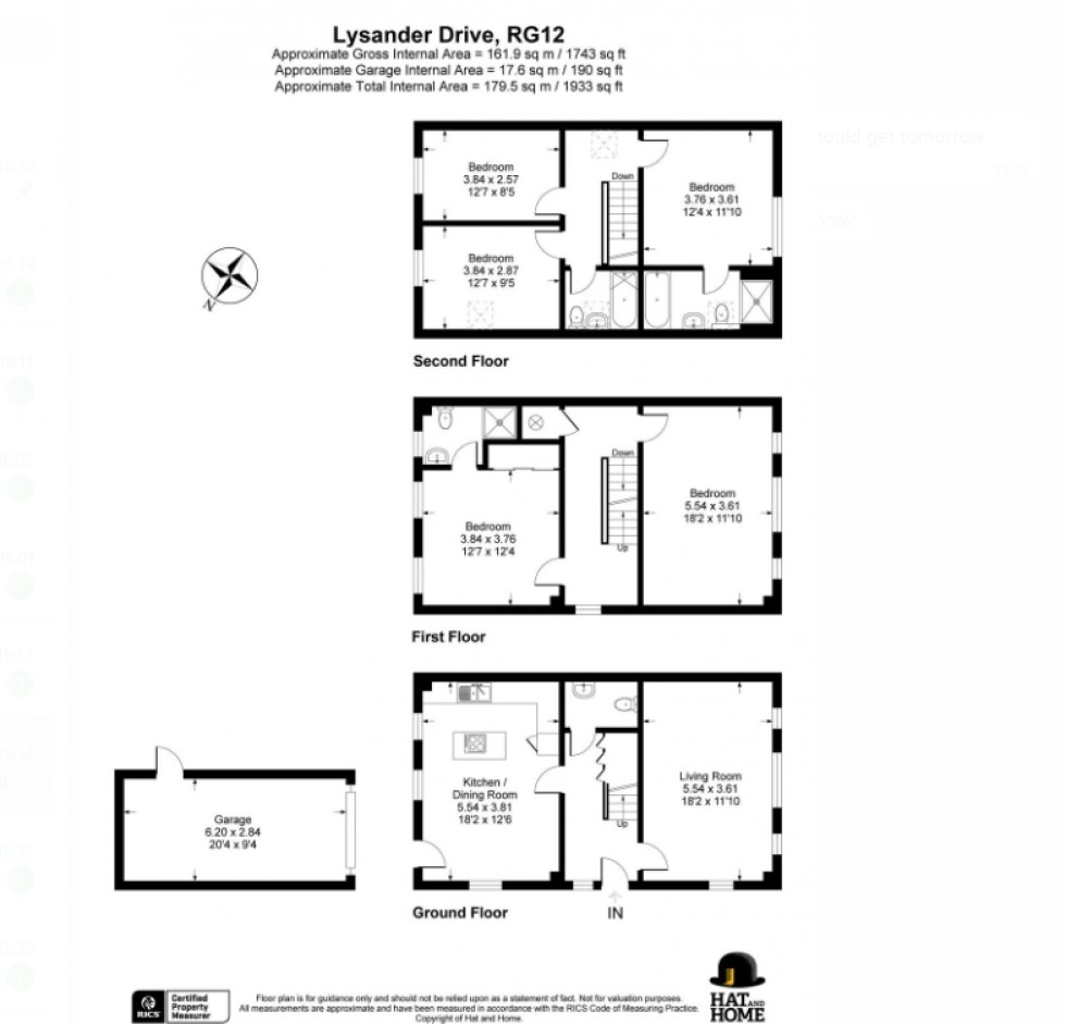 Floorplan for Bracknell, Berkshire