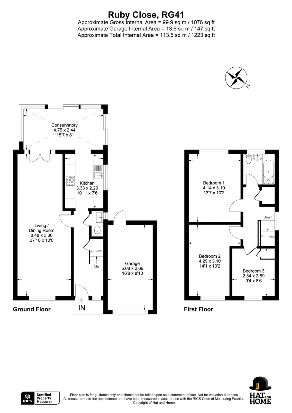 Floorplan for Wokingham, Berkshire