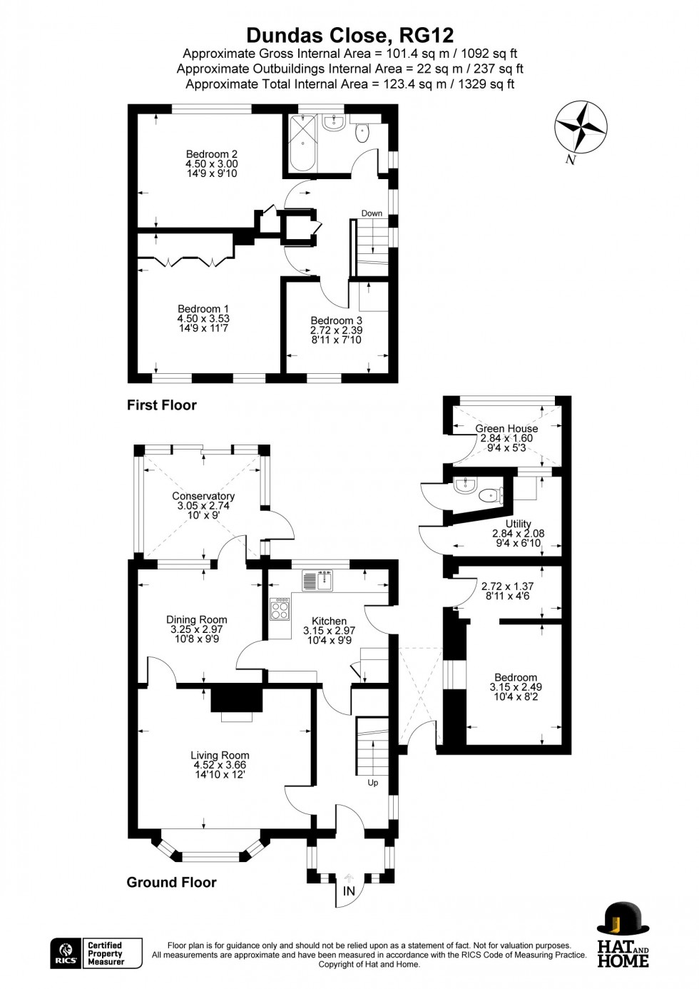 Floorplan for Bracknell, Berkshire