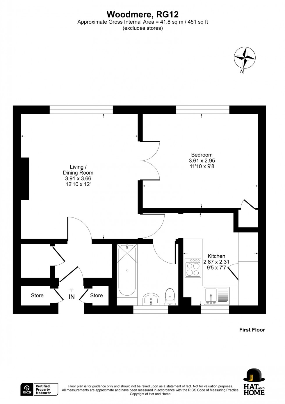 Floorplan for Bracknell, Berkshire