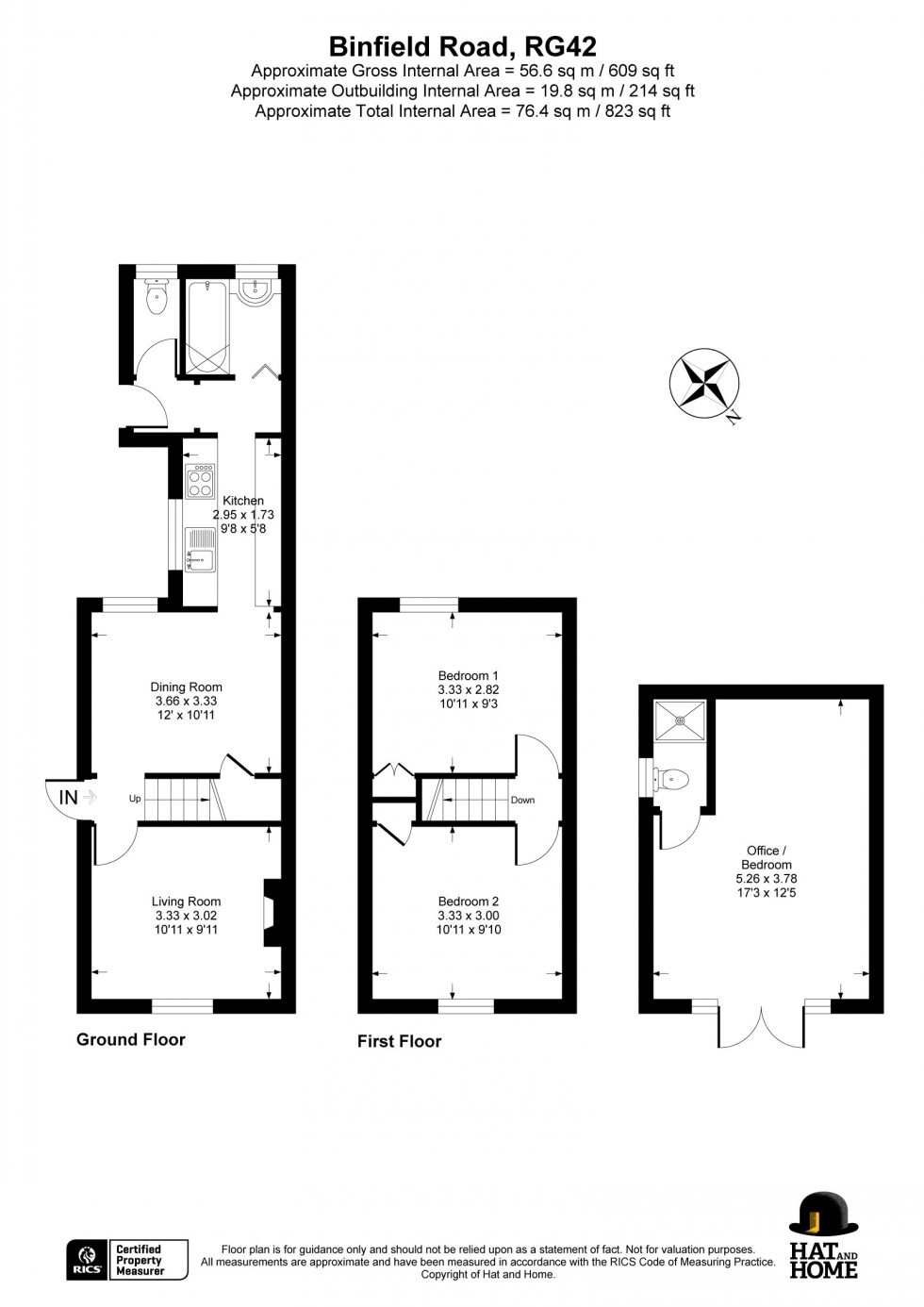 Floorplan for Bracknell, Berkshire