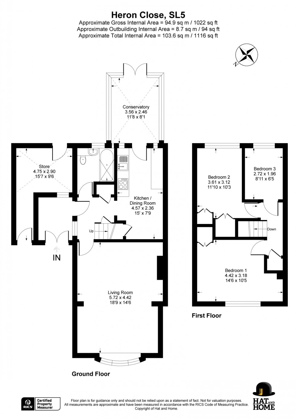Floorplan for Ascot, Berkshire