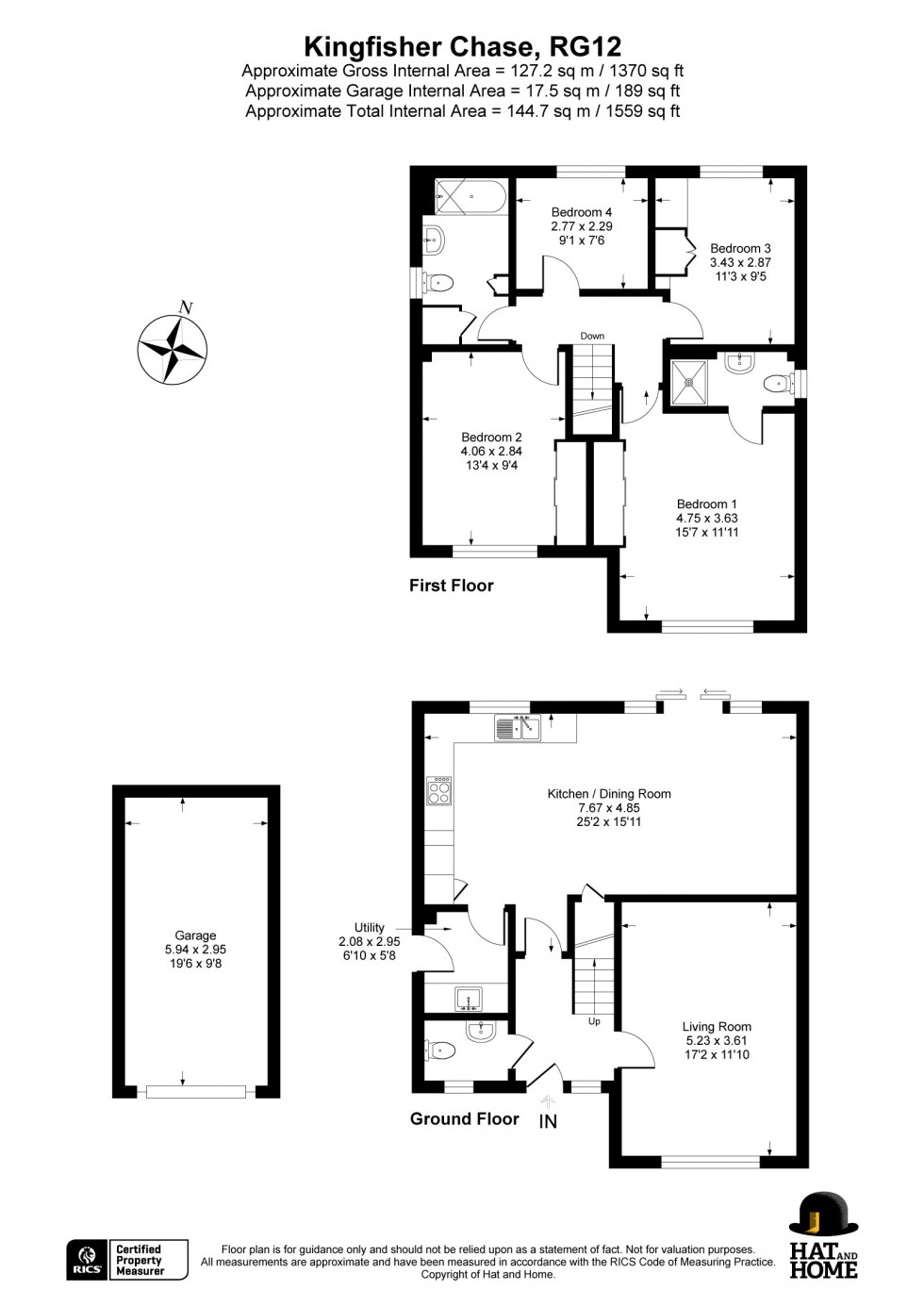 Floorplan for Bracknell, Berkshire