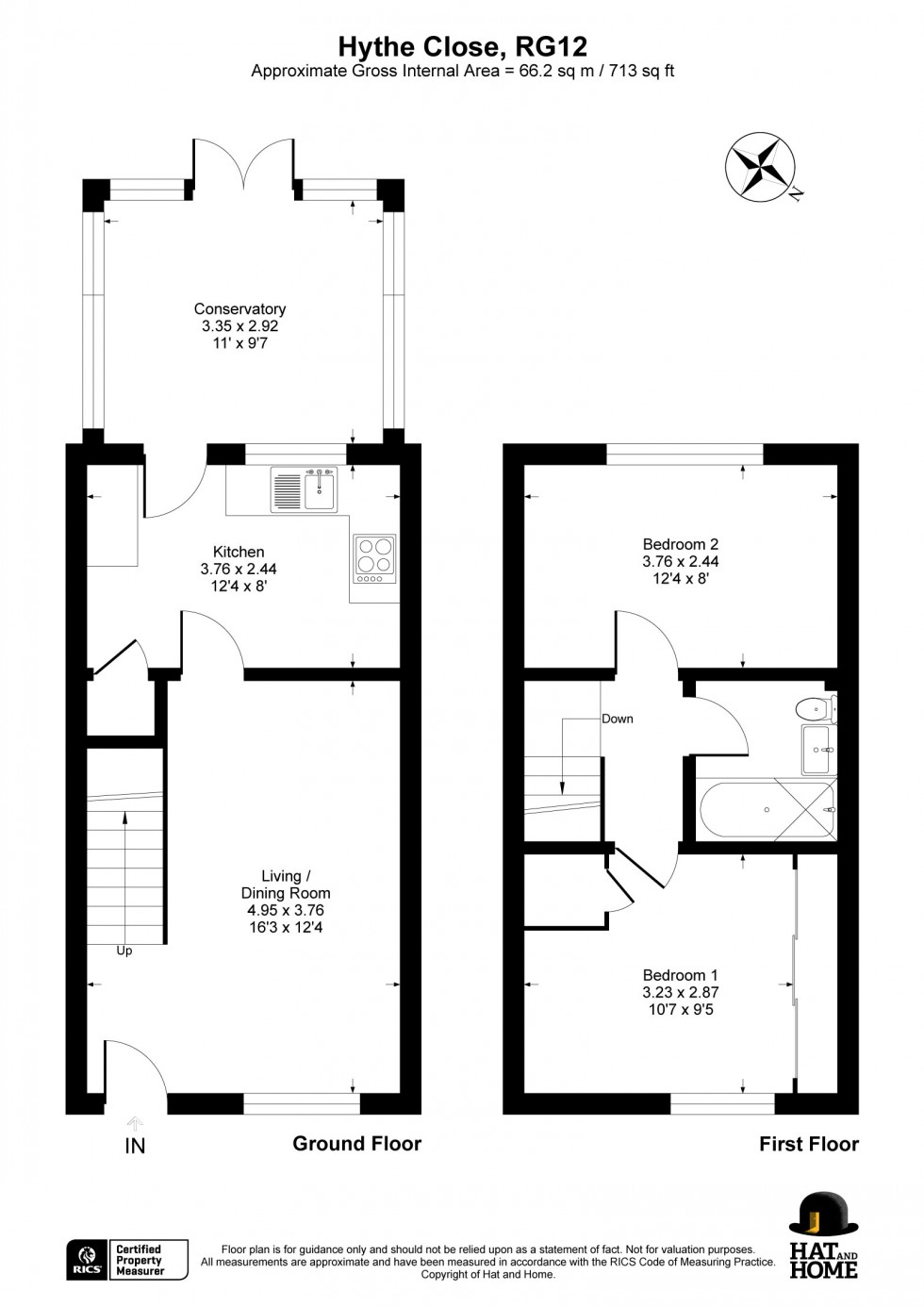 Floorplan for Bracknell, Berkshire