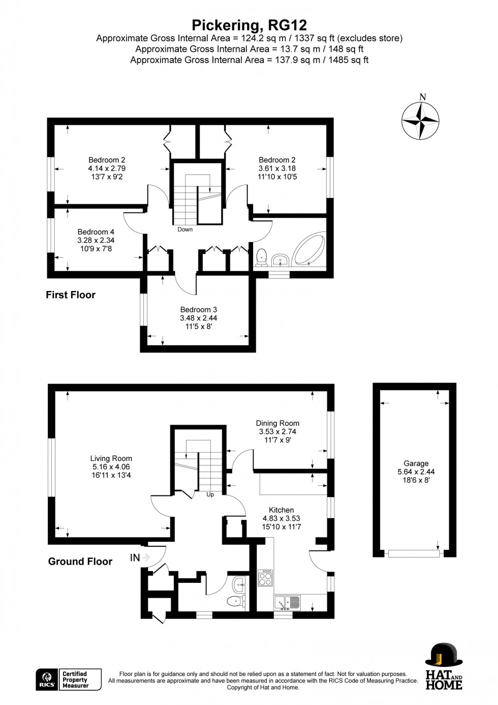 Floorplan for Bracknell, Berkshire
