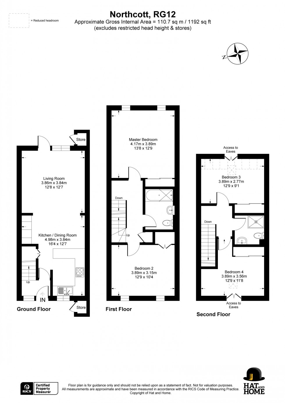 Floorplan for Bracknell, Berkshire
