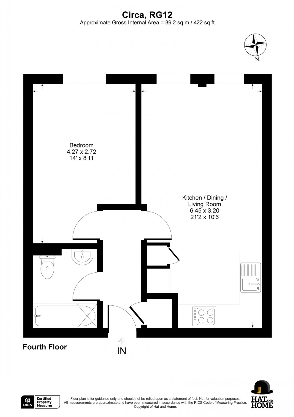 Floorplan for Bracknell, Berkshire