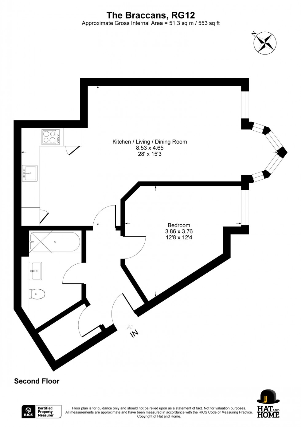 Floorplan for Bracknell, Berkshire