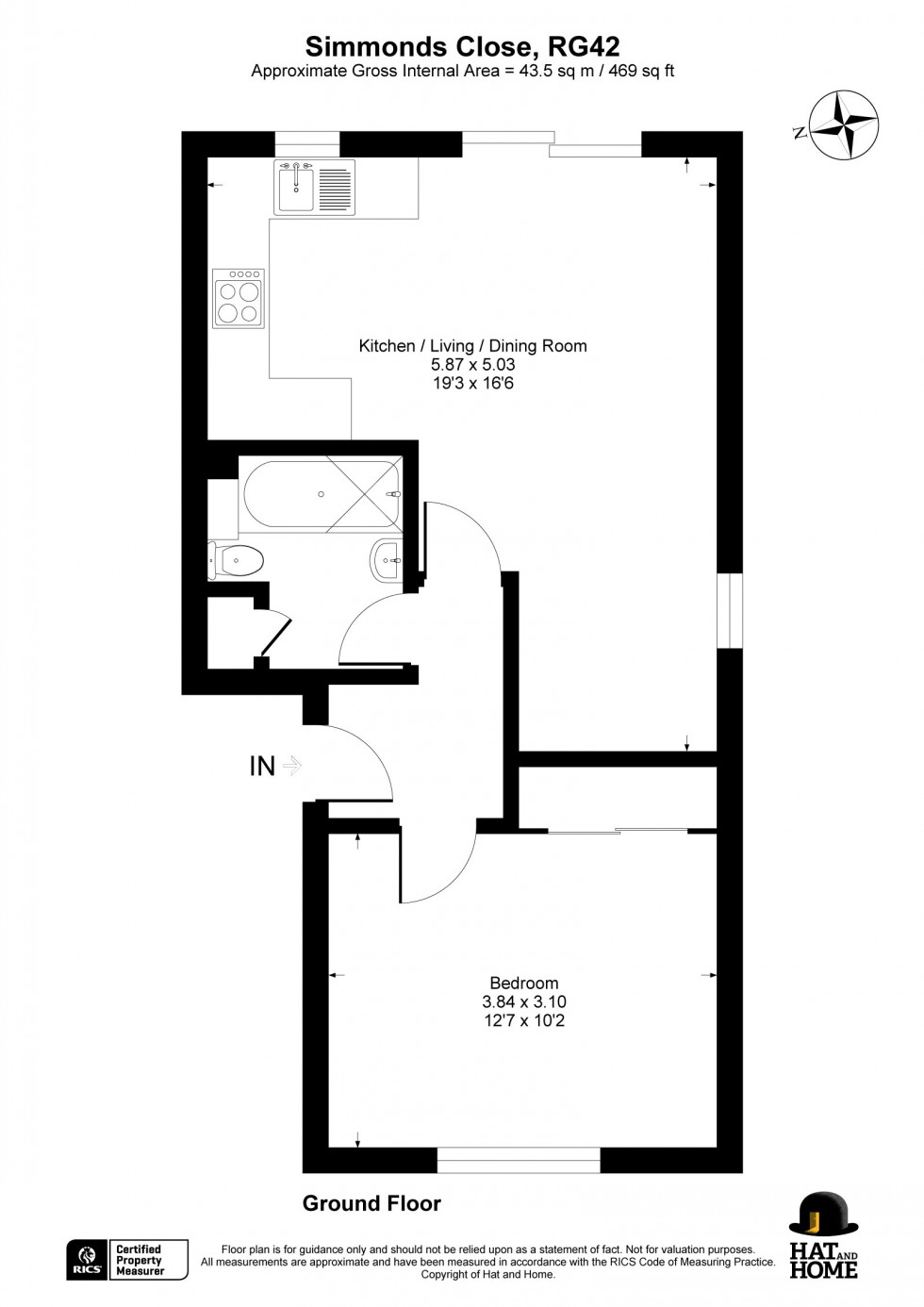 Floorplan for Bracknell, Berkshire
