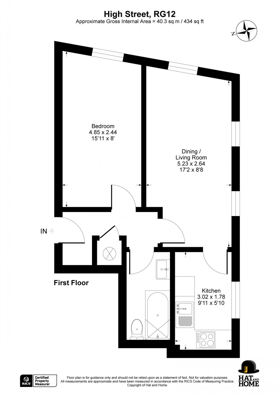 Floorplan for Bracknell, Berkshire