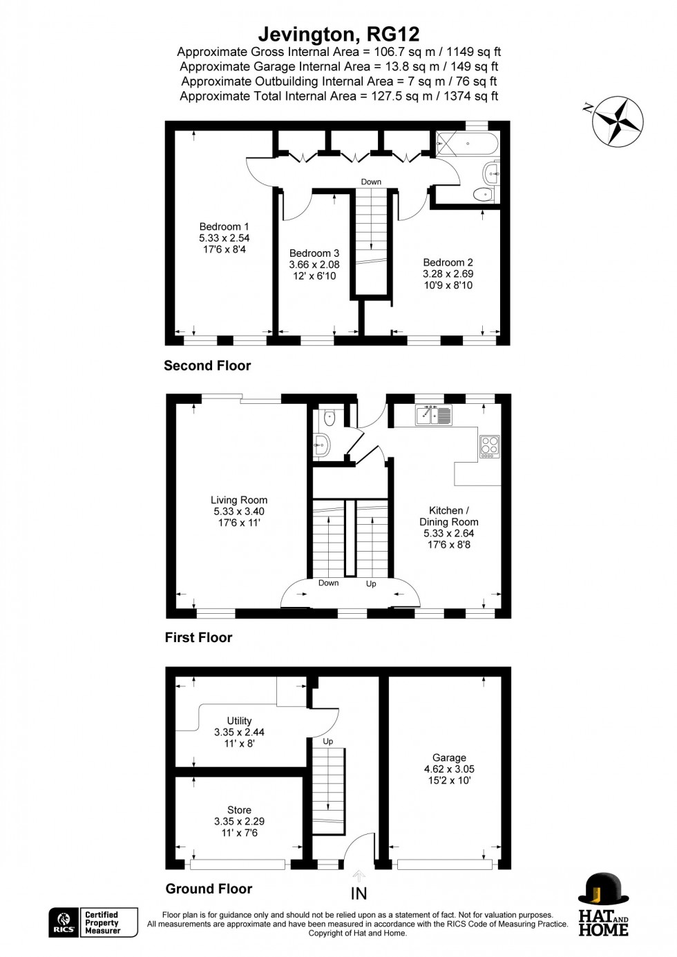 Floorplan for Bracknell, Berkshire