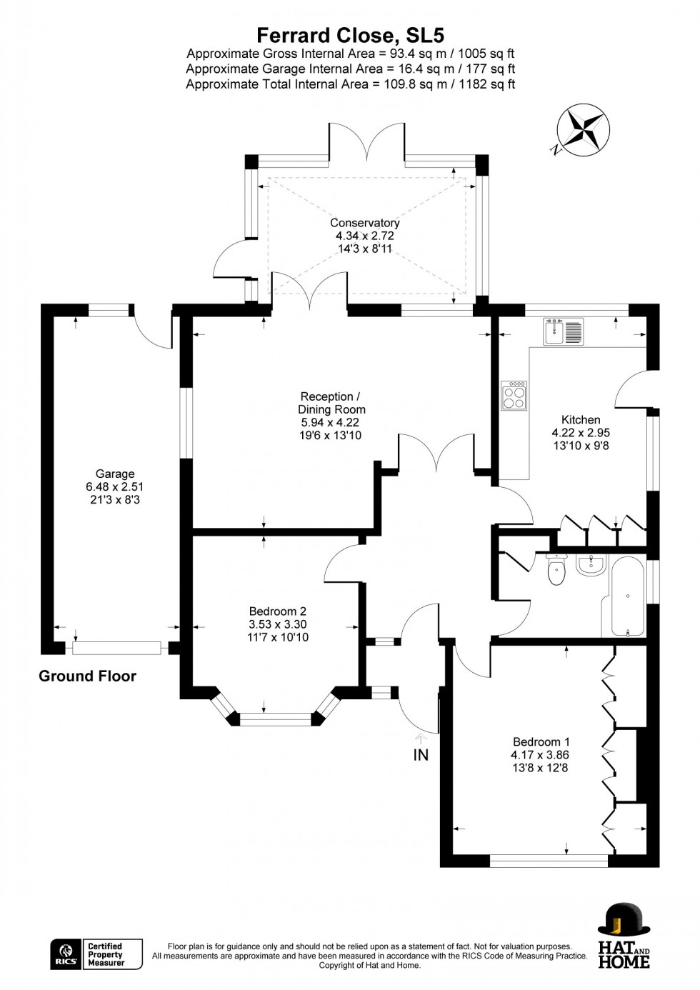 Floorplan for Ascot, Berkshire