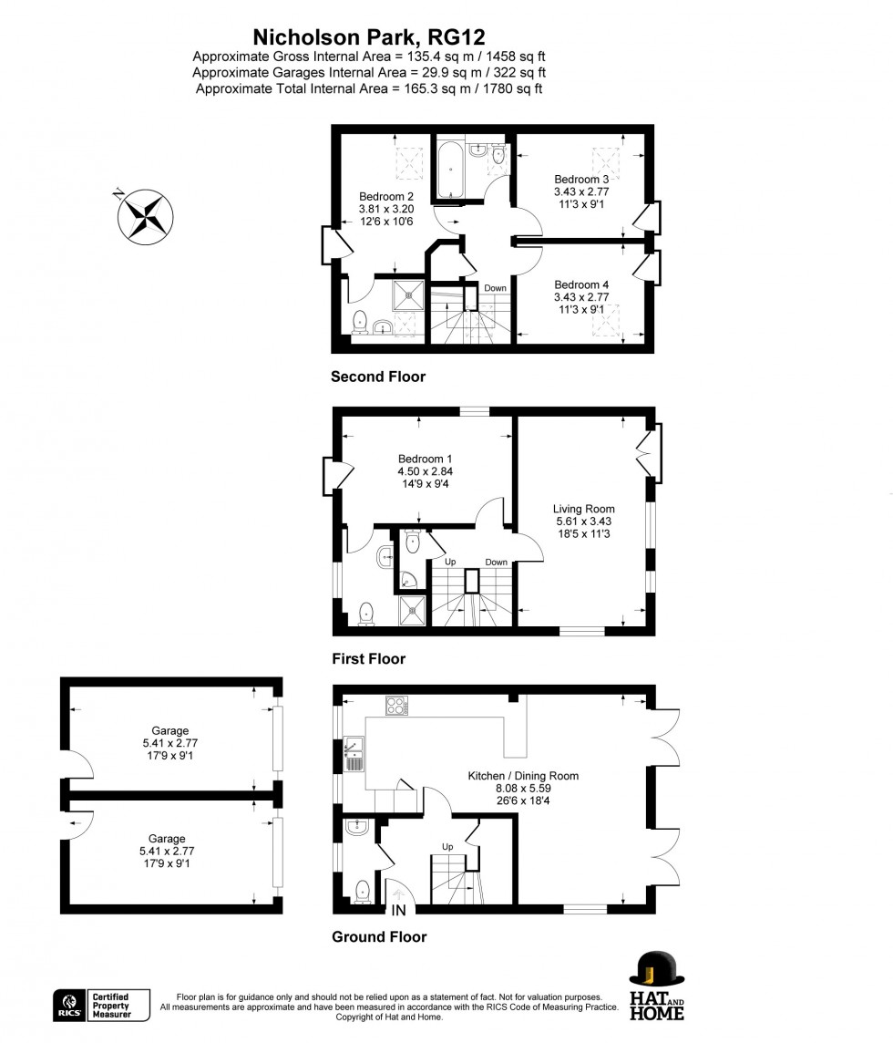 Floorplan for Bracknell, Berkshire