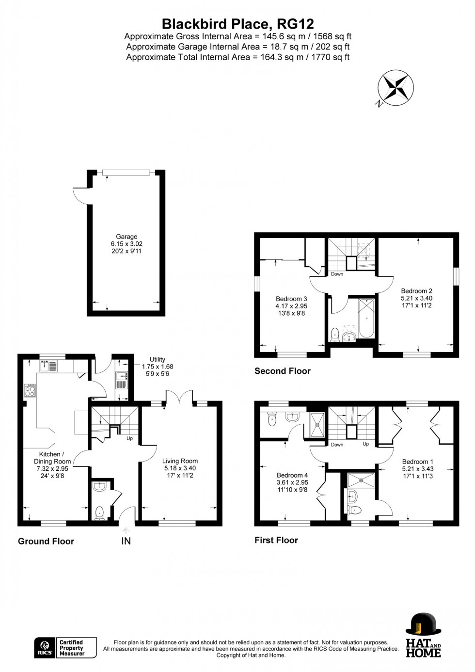 Floorplan for Bracknell, Berkshire