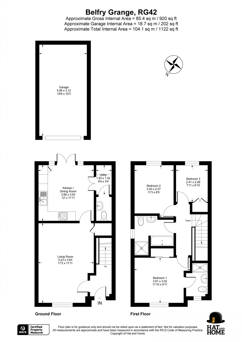 Floorplan for Binfield, Bracknell, Berkshire