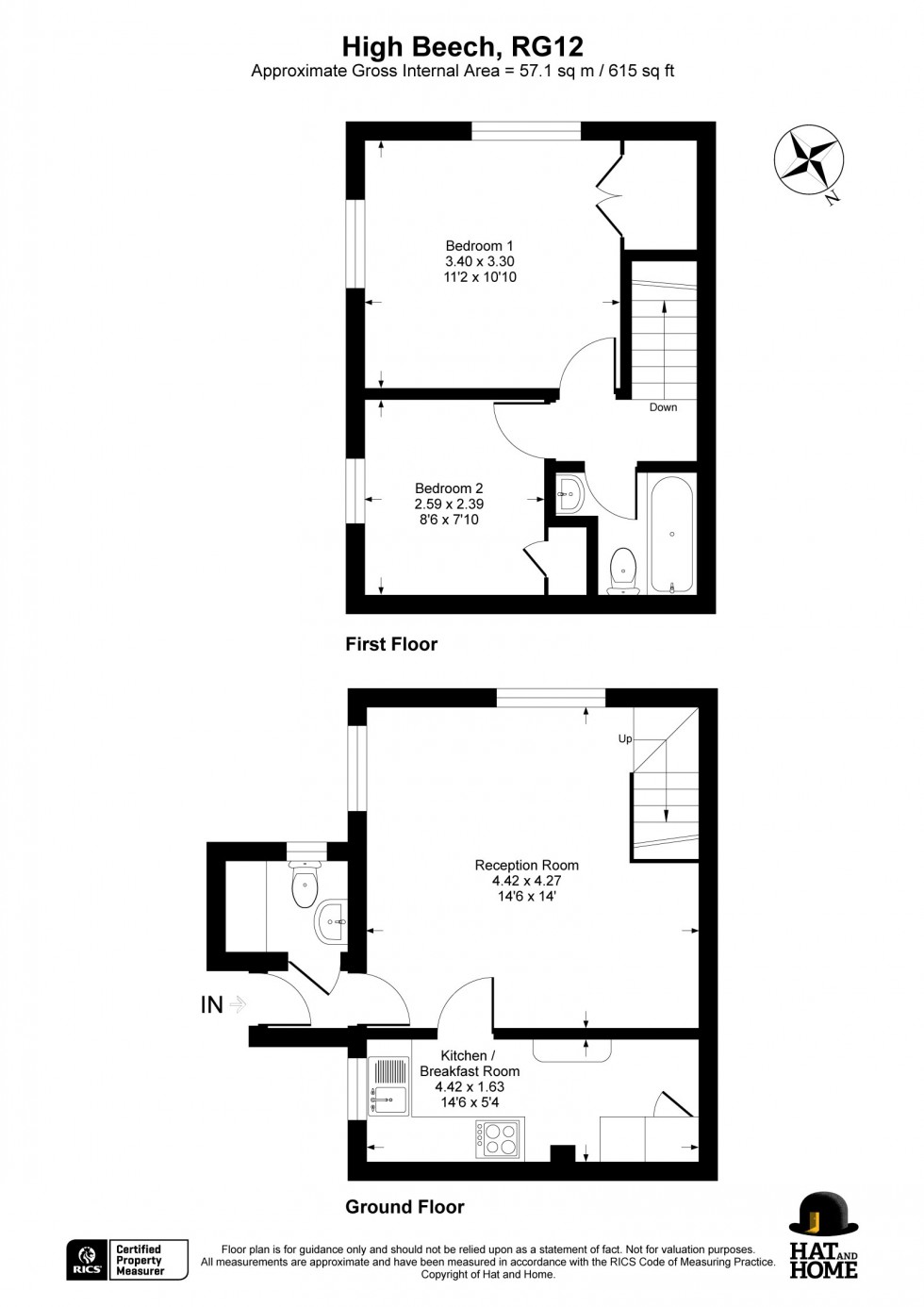 Floorplan for Bracknell, Berkshire