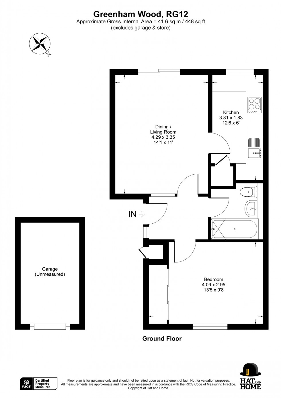 Floorplan for Bracknell, Berkshire