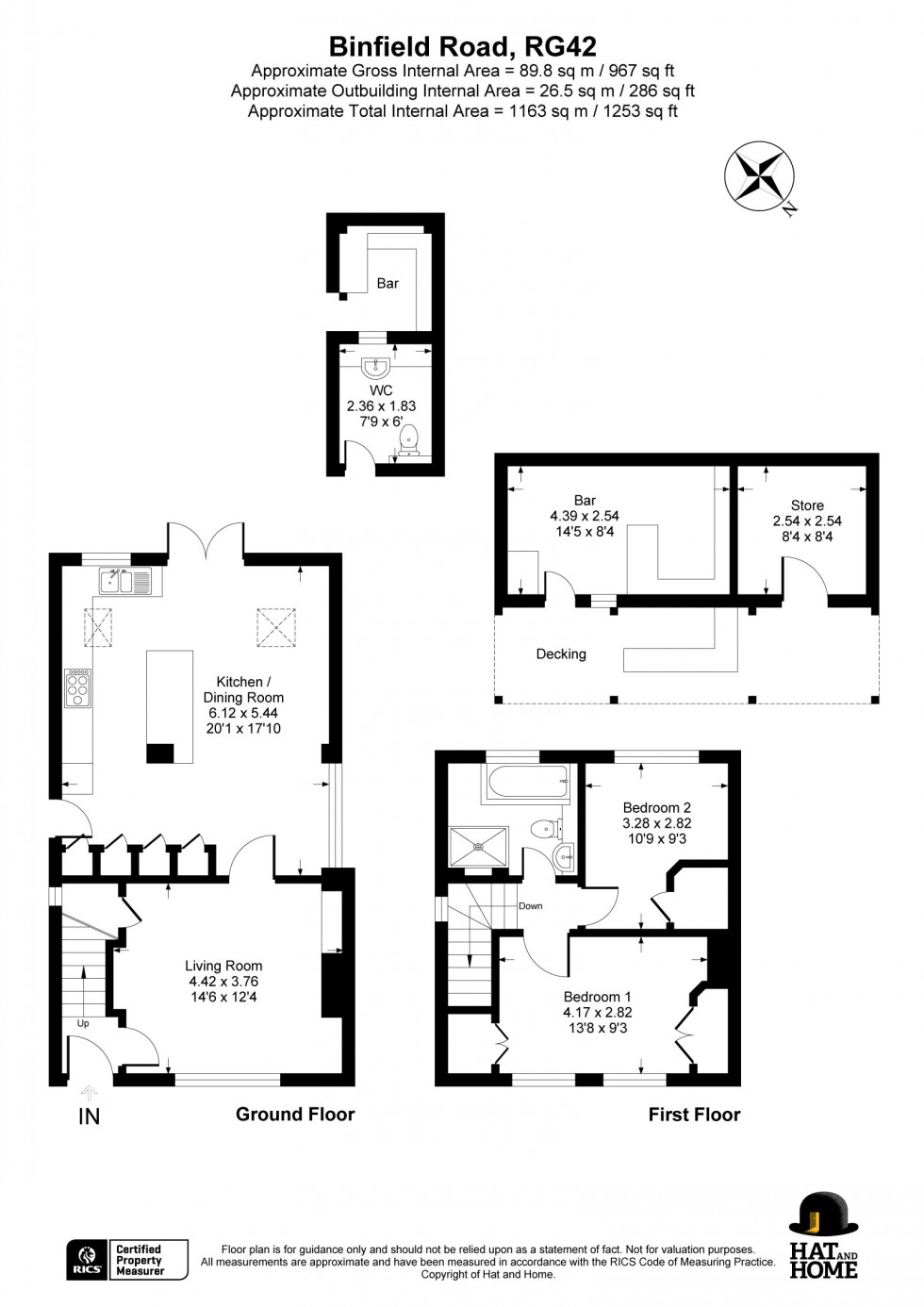 Floorplan for Bracknell, Berkshire