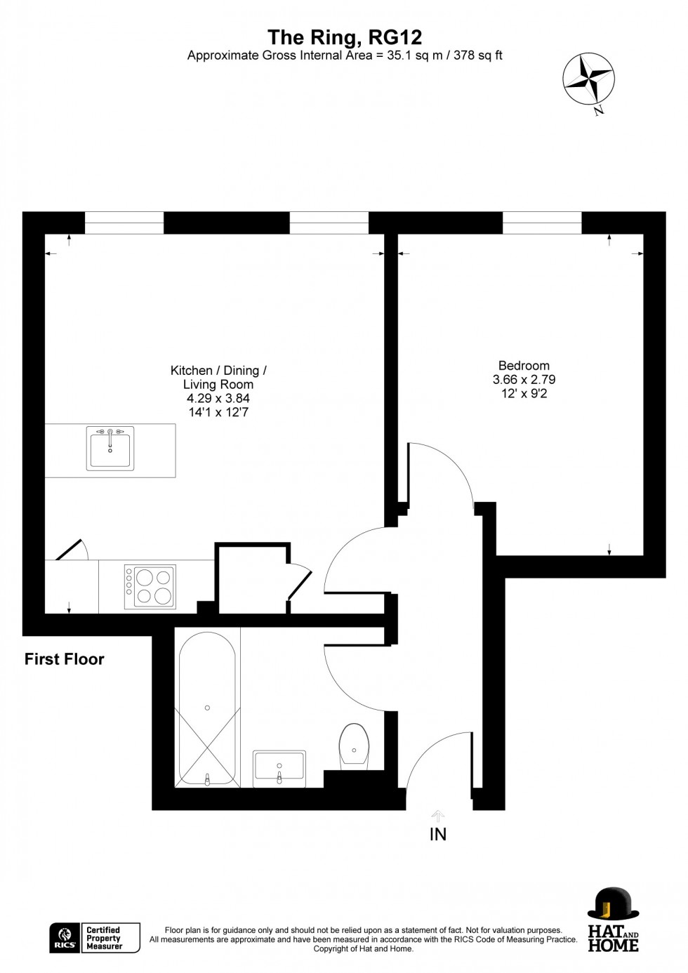 Floorplan for Bracknell, Berkshire