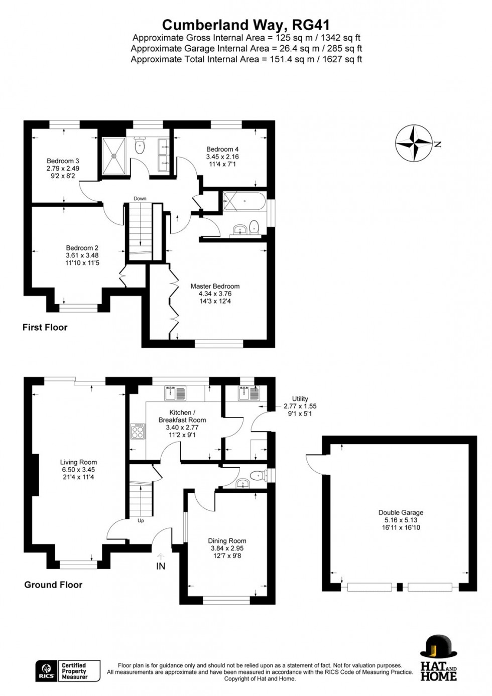 Floorplan for Wokingham, Berkshire