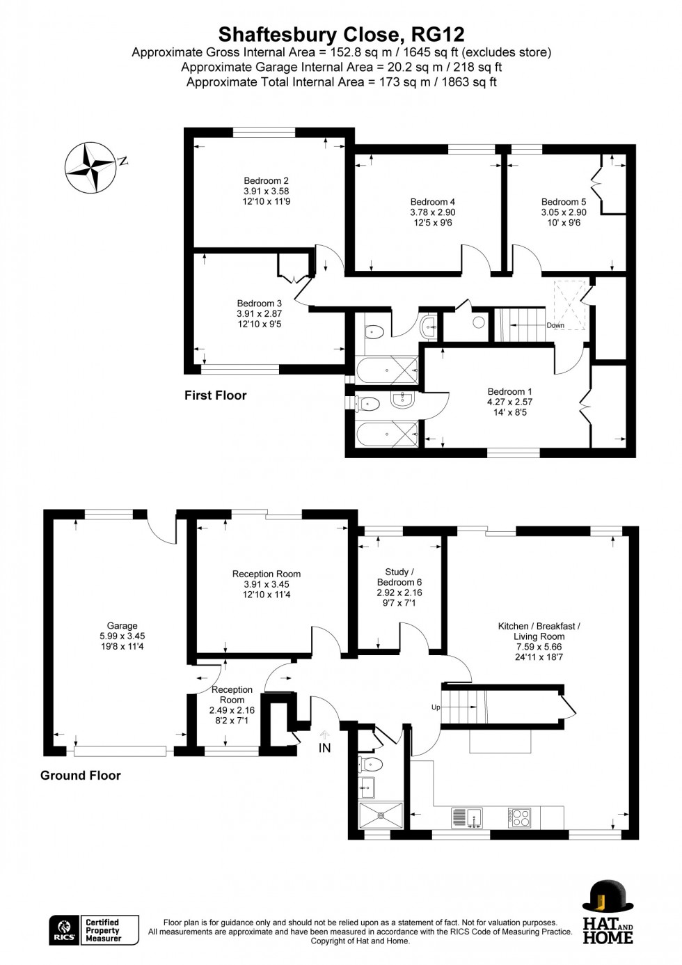 Floorplan for Bracknell, Berkshire