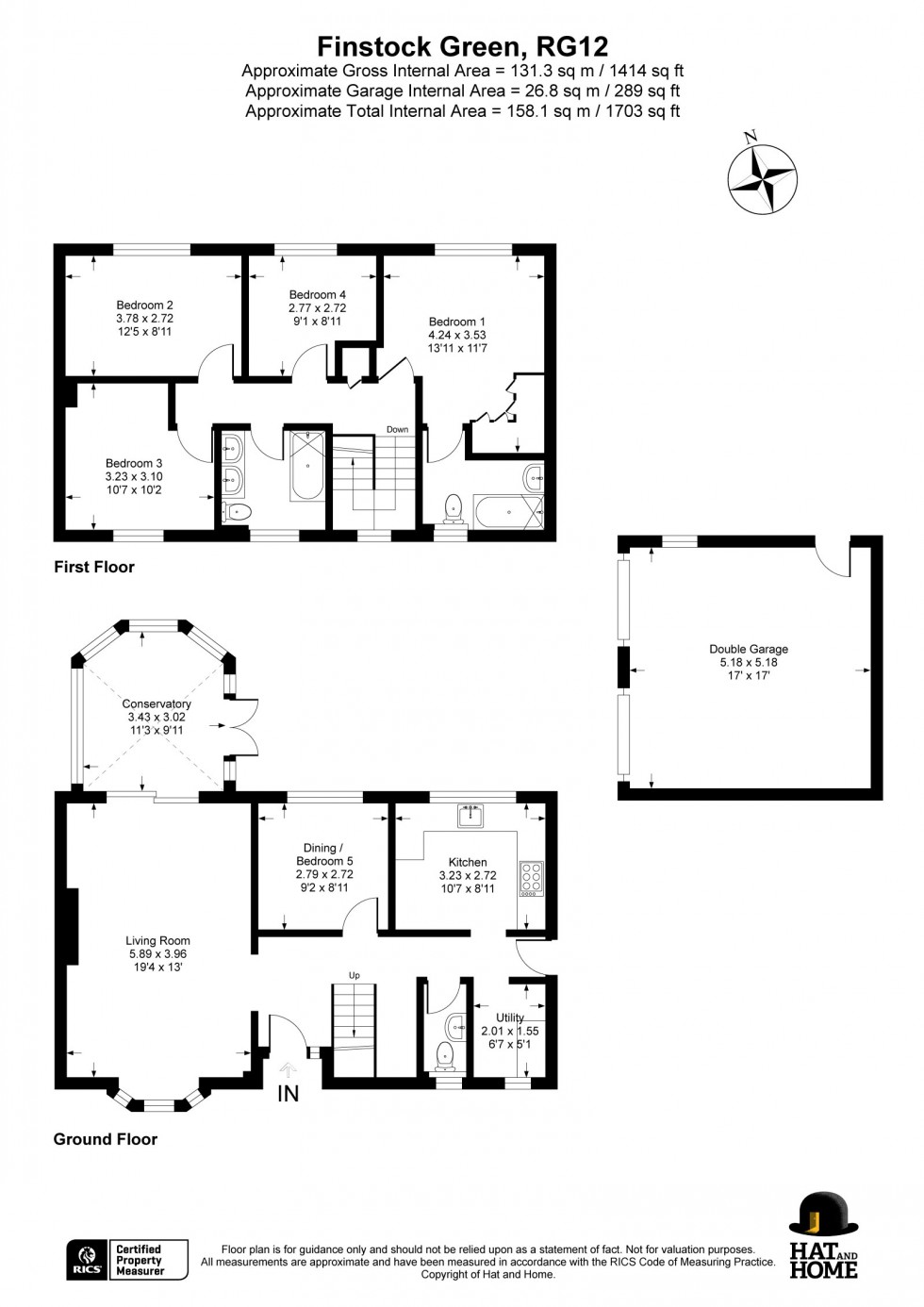 Floorplan for Bracknell, Berkshire